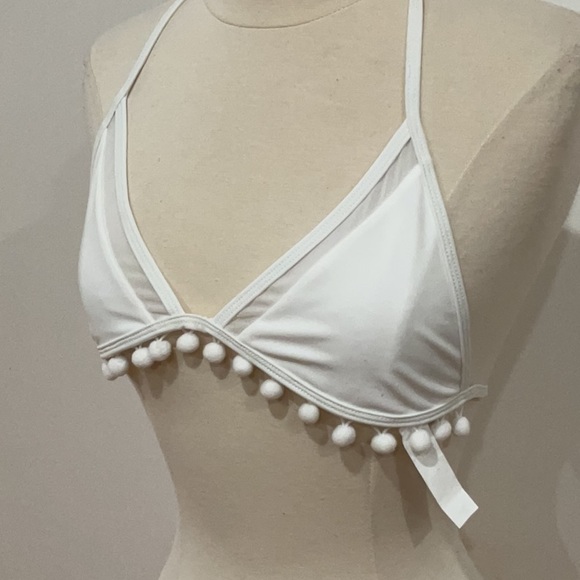 Tularosa Nina Bikini Top in Ivory, Size: L - Picture 5 of 7